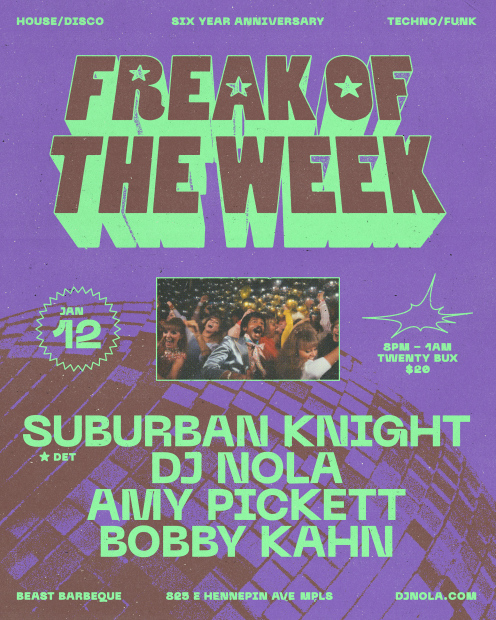 Freak Of The Week 6 year Anniversary