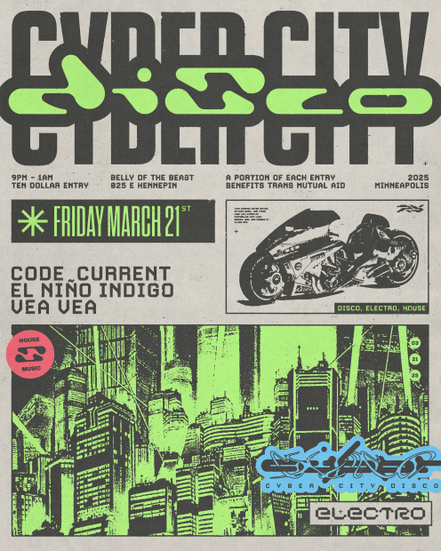 Cyber City Disco - Code Current, El Niño indigo, Vea Vea