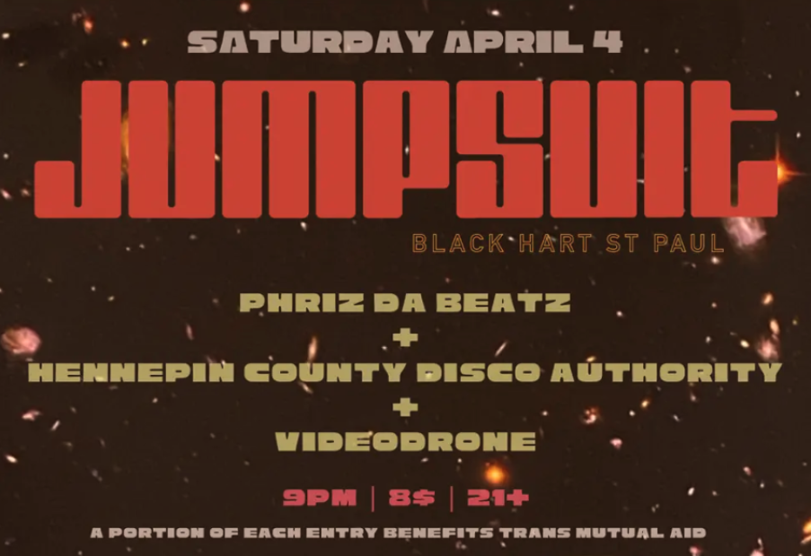 Jumpsuit - Videodrone, Hennepin County Disco Authority, Phriz Da Beatz
