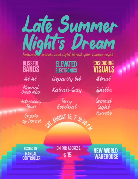 Late Summer Night's Dream Graphic