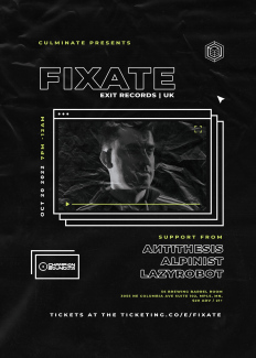 Fixate (UK), AИTITHESIS, Alpinist, LazyRobot