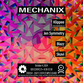 Mechanix feat Klippee, Jen Symmetry, Blazz & Skavi