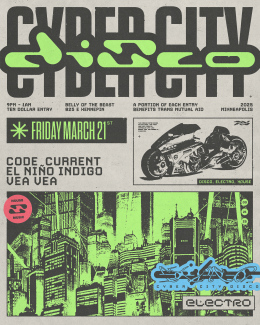 Cyber City Disco - Code Current, El Niño indigo, Vea Vea