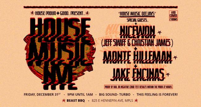 HOUSE MUSIC NYE