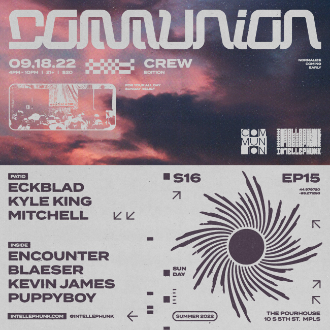 Live DJ Set At Communion Sept. 18th 2022