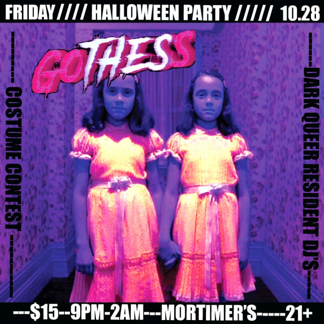 Gothess Halloween @ Mortimer's