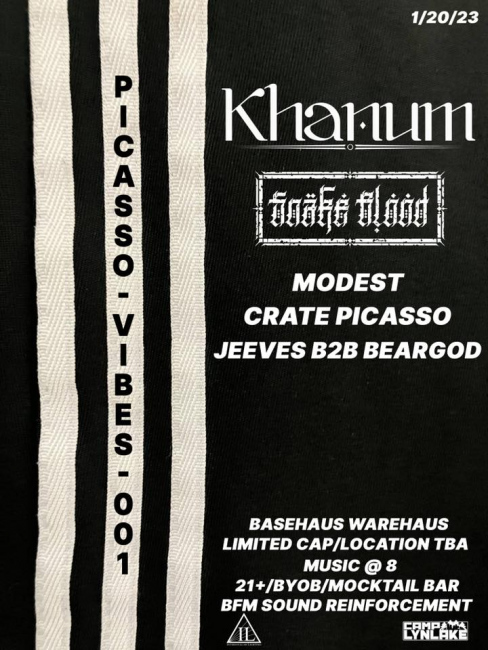 Picasso Vibes 001: KHANUM (UK) & Snake Blood