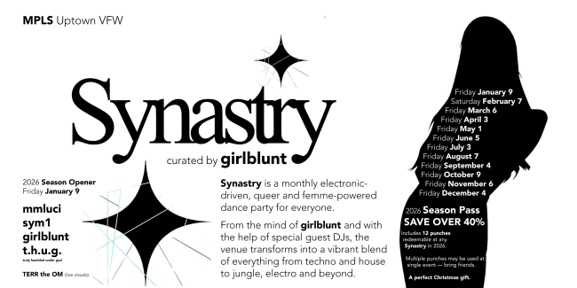 Synastry 1/9 / 2026 Season