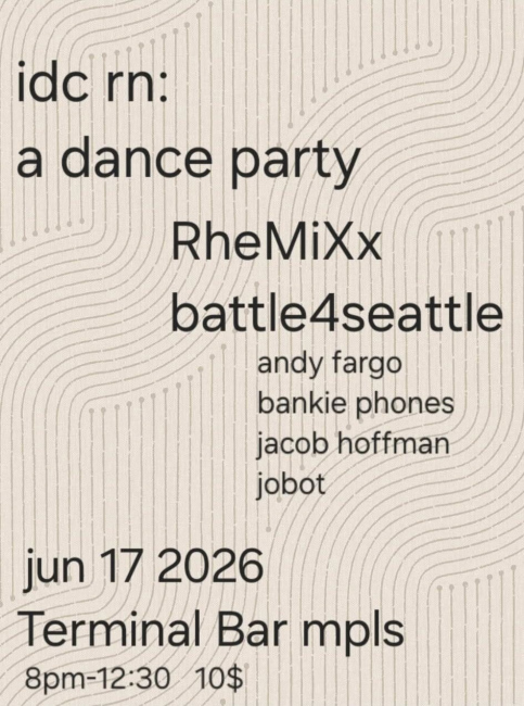 idc rn: a dance party