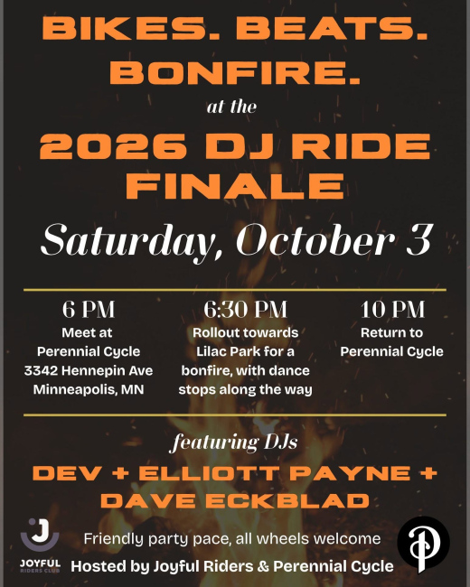 2026 DJ Dance Ride Finale: 3 DJs and a Bonfire
